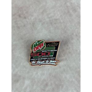 2004 THE FINAL MOUNTAIN DEW SOUTHERN 500 DARLINGTON NASCAR RACING EVENT HAT PIN